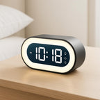 Digital LED Alarm Clock with Night Light and Music Function
