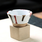 Ceramic Espresso Cups Set of 2, 100ml Handmade Glaze