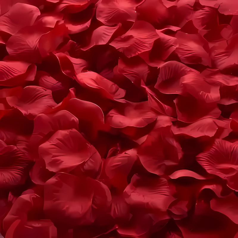 Silk Rose Petals, Reusable Party Confetti in 7 Colours