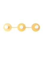 Minimalist 3-Light Wall Light, 55.9cm Wide, Eight Colours