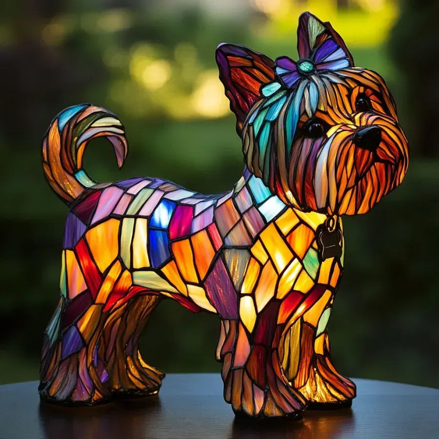 Dog Silhouette Decorative Lamp, USB or Battery, Seven Breeds