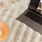 Double-Sided Plush Fleece Throw, Five Sizes and Colours
