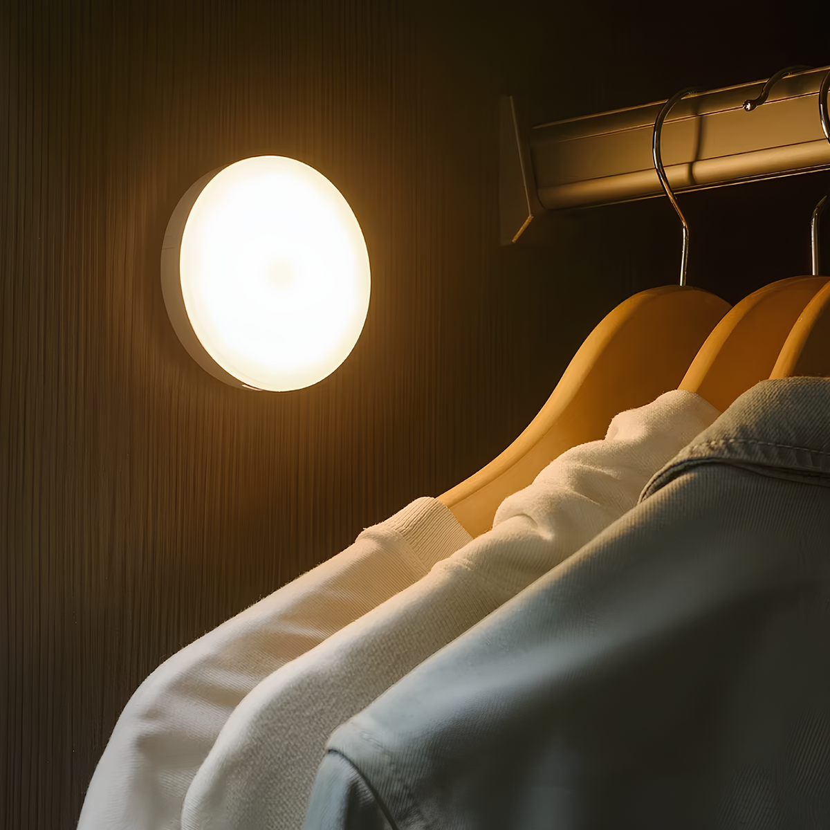 Motion Sensor Night Light, 8 cm Wireless LED, Packs of 2 to 8