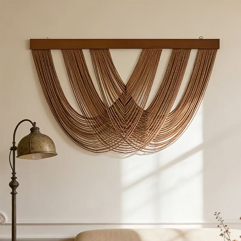 Macrame Cotton Wall Hanging, 100 x 60 cm, Boho Style