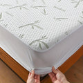 Cooling Bamboo Mattress Protector with 3D Airflow Layer