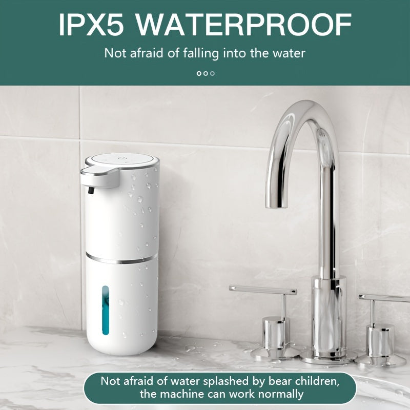 Automatic Sensor Soap Dispenser, 380 ml, USB Rechargeable
