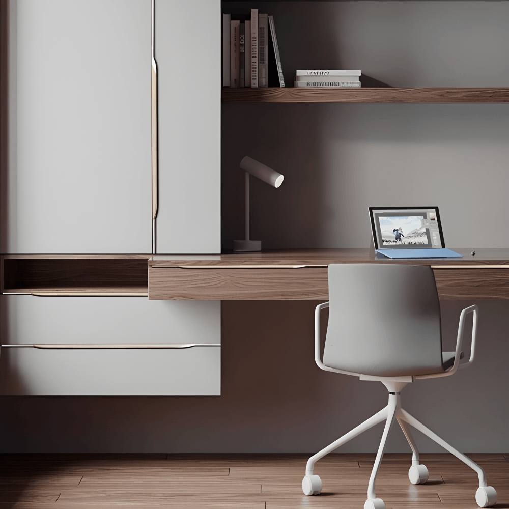 Hidden Edge Pull Cabinet Handle, Anti-Fingerprint Finish