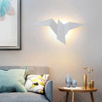 Bird Silhouette LED Wall Light, Aluminium and Acrylic, 4 W