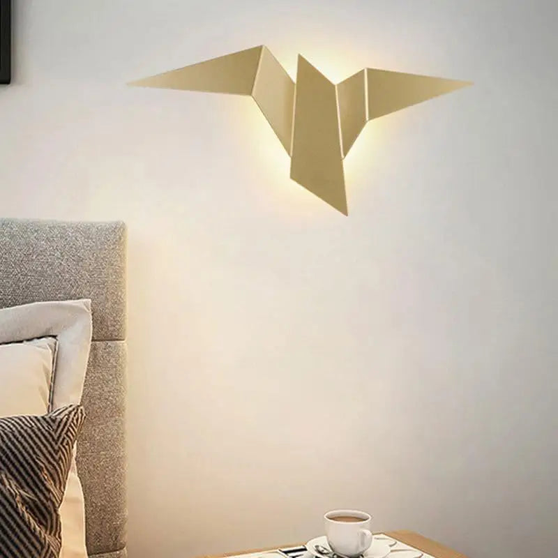 Bird Silhouette LED Wall Light, Aluminium and Acrylic, 4 W