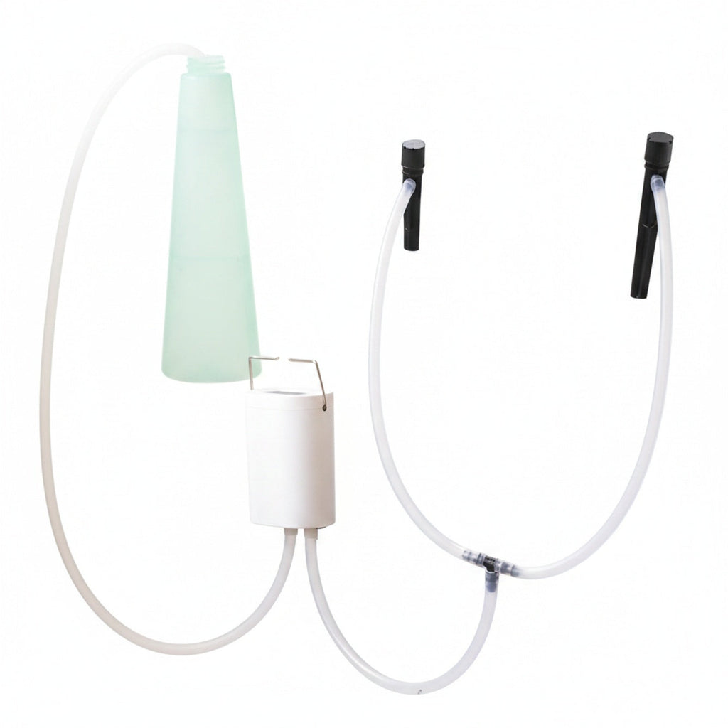 Automatic Plant Watering System with Pump and LCD Timer