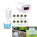 Automatic Plant Watering System with Pump and LCD Timer