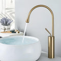 Single-Lever Basin Mixer Tap with High Arc Spout, 5 Finishes