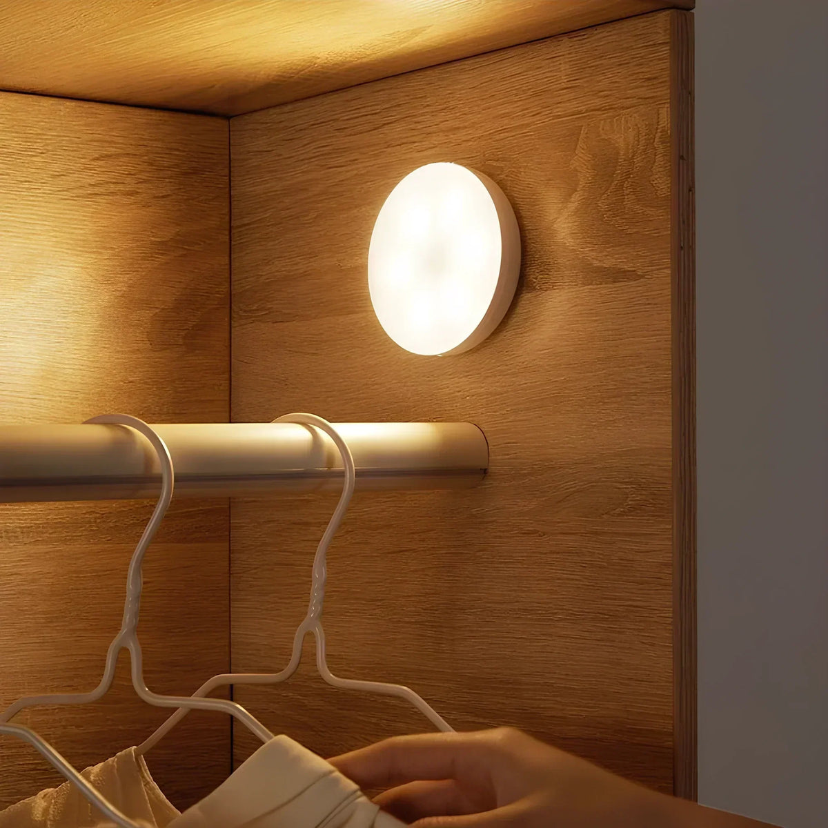 Motion Sensor Night Light, 8 cm Wireless LED, Packs of 2 to 8