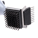 Steam Cleaning BBQ Grill Brush with Stainless Steel Bristles