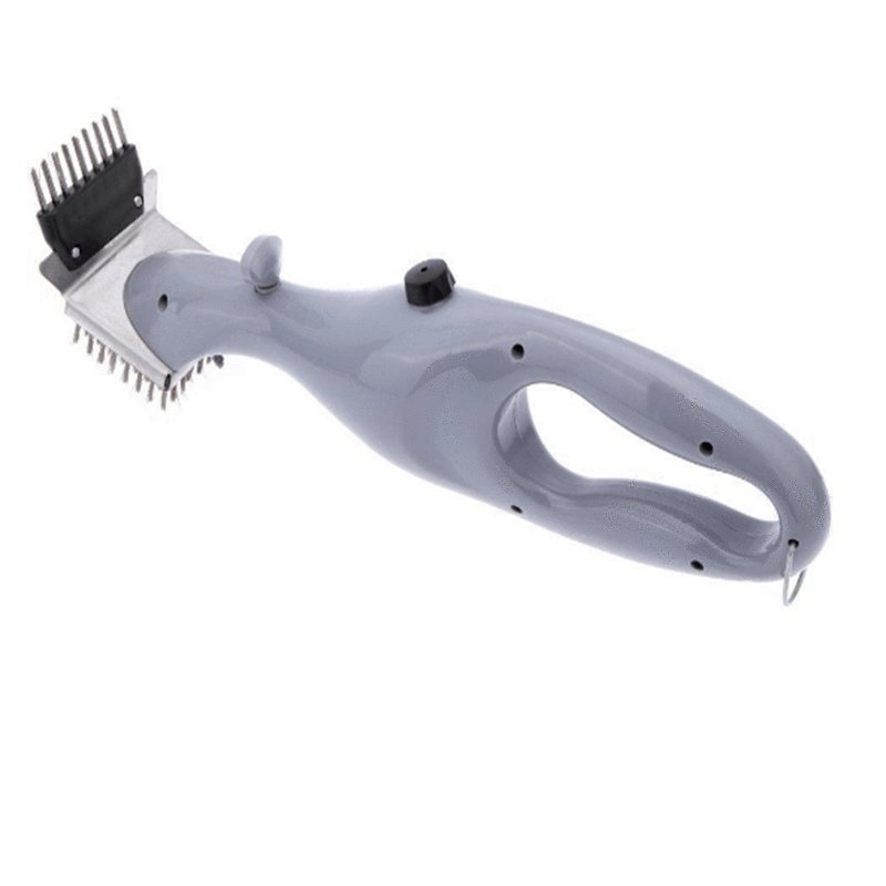 Steam Cleaning BBQ Grill Brush with Stainless Steel Bristles