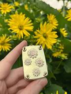Mini Flower Press with 10 Reusable Blotting Sheets