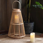 Flameless LED Candle with Moving Wick, Remote and Timer