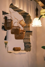Jellyfish Glass Pendant Light, Clear or Amber Glass