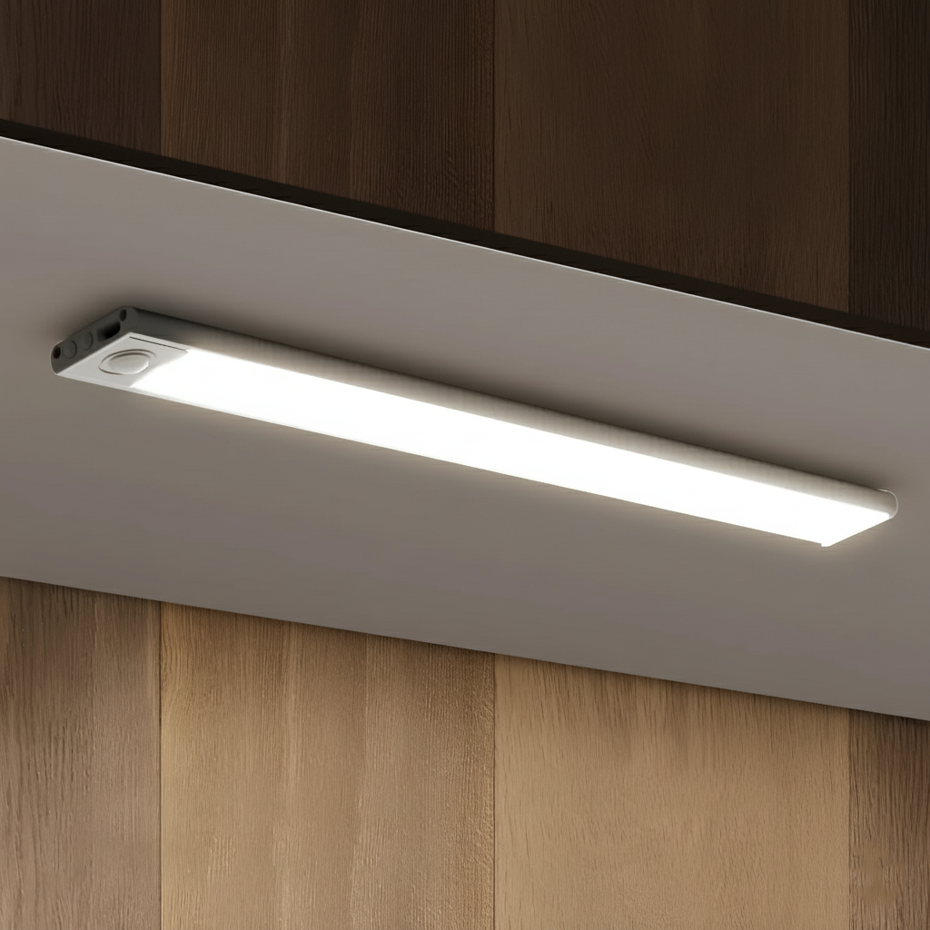 Rechargeable Motion Sensor LED Light Bar, Adhesive, 3 Sizes
