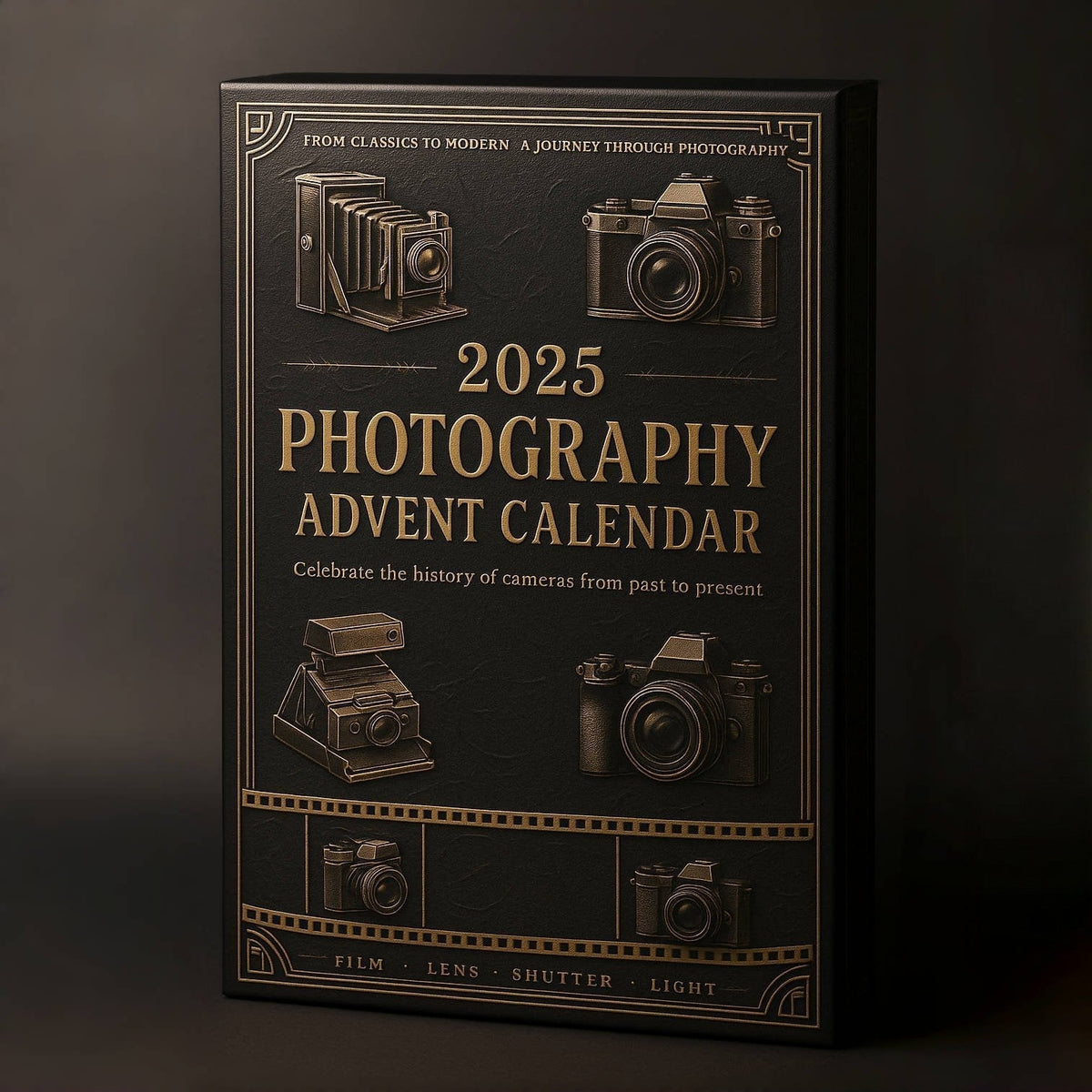 Camera Miniatures Advent Calendar, 24 Collectable Models