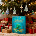 Ocean Advent Calendar with 24 Frosted Glass Sea Ornaments