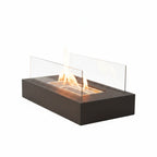 Bioethanol Tabletop Fireplace with Glass Panels, 35 cm