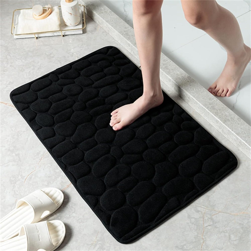 Ultra-Soft Quick-Dry Bath Mat with Anti-Slip Backing