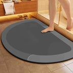 Quick-Dry Diatomite Bath Mat, Non-Slip, Four Sizes