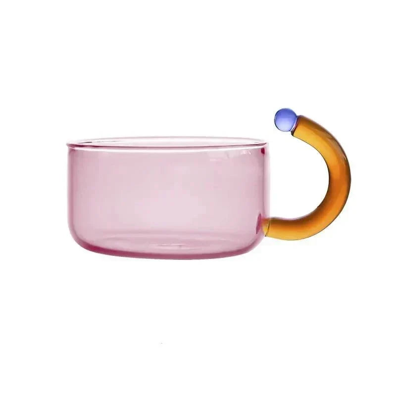 Borosilicate Glass Teapot and Cups Tea Set with Filter