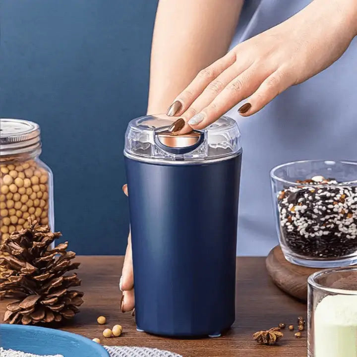 Electric Spice and Coffee Grinder, 80 g Stainless Steel, 30000 rpm