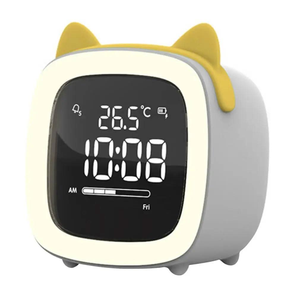 Kids Digital Alarm Clock with Night Light and Temperature