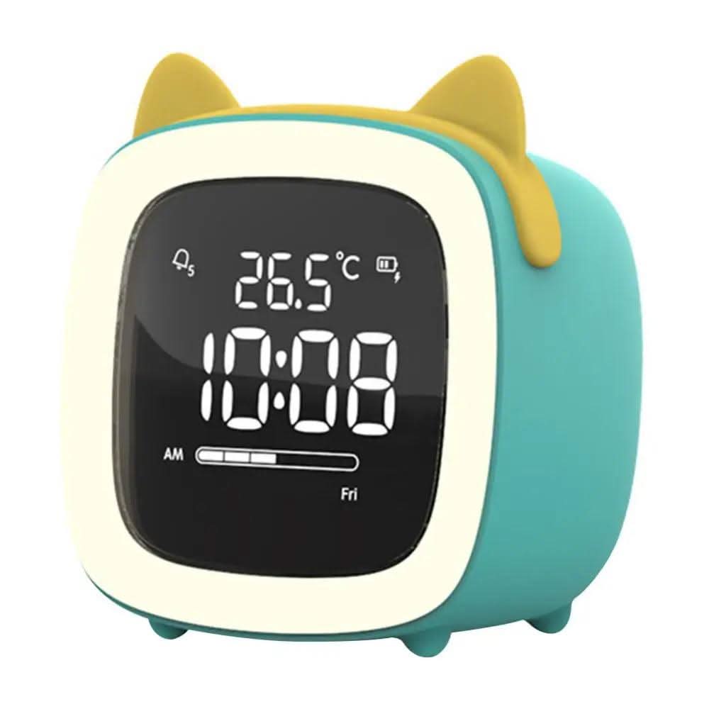 Kids Digital Alarm Clock with Night Light and Temperature