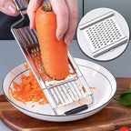 Multi-Blade Vegetable Slicer with Ergonomic Handle