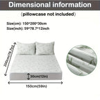 Cooling Bamboo Mattress Protector with 3D Air Layer