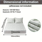 Cooling Bamboo Mattress Protector with 3D Airflow Layer