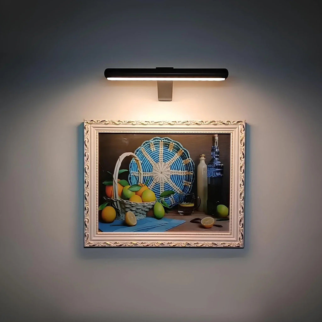 Cordless LED Picture Light, Rechargeable and Dimmable