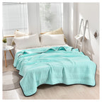 Cooling Summer Blanket, Breathable and Moisture-Wicking