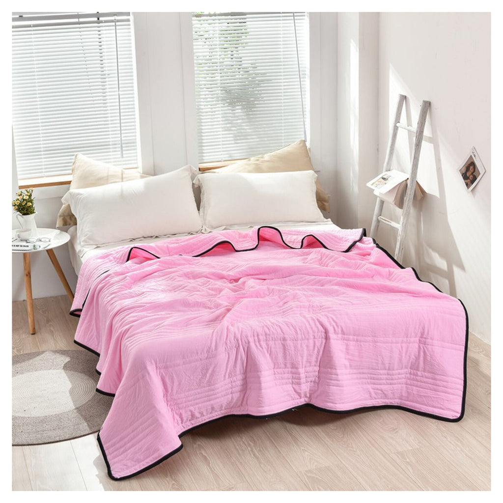 Cooling Summer Blanket, Breathable and Moisture-Wicking