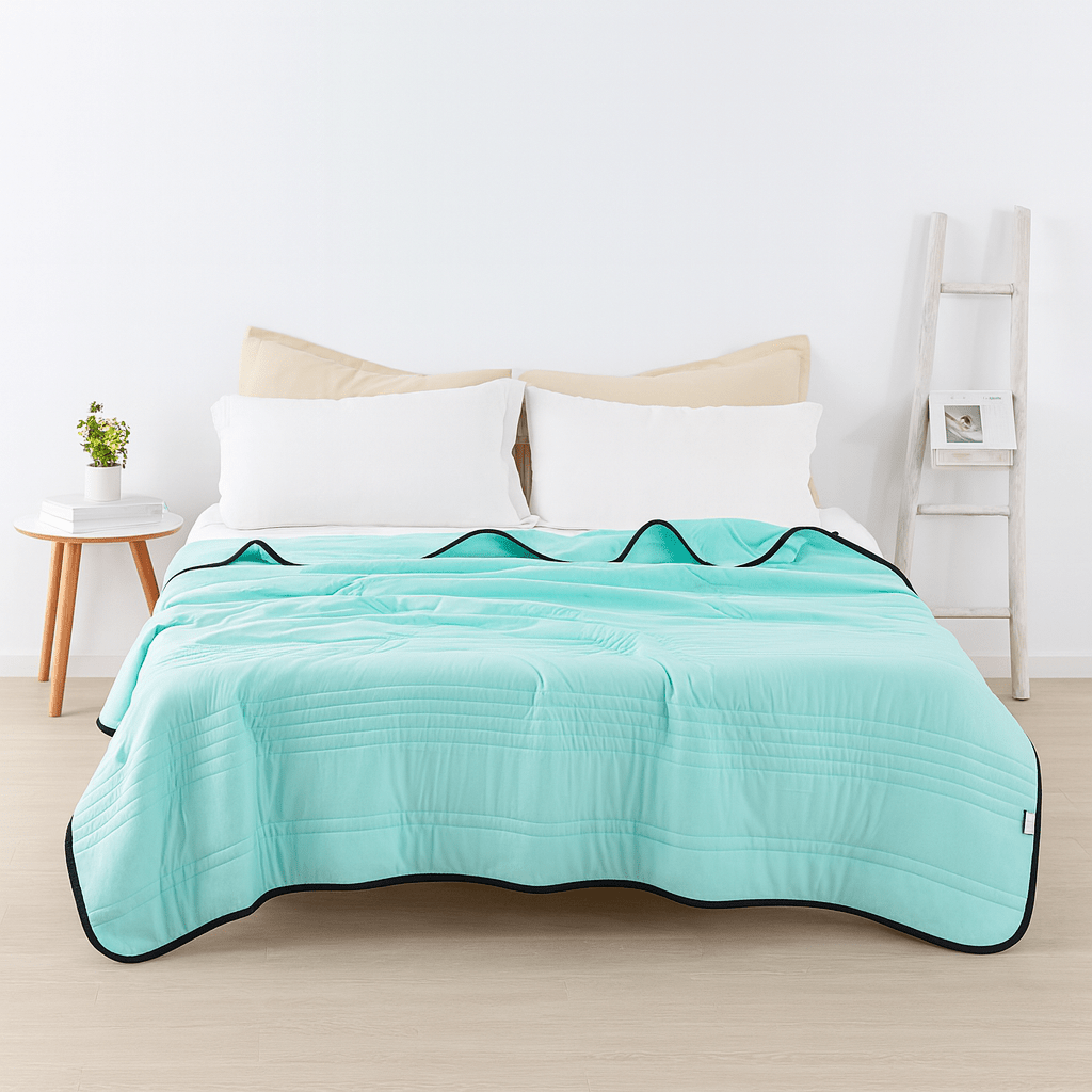 Cooling Summer Blanket, Breathable and Moisture-Wicking