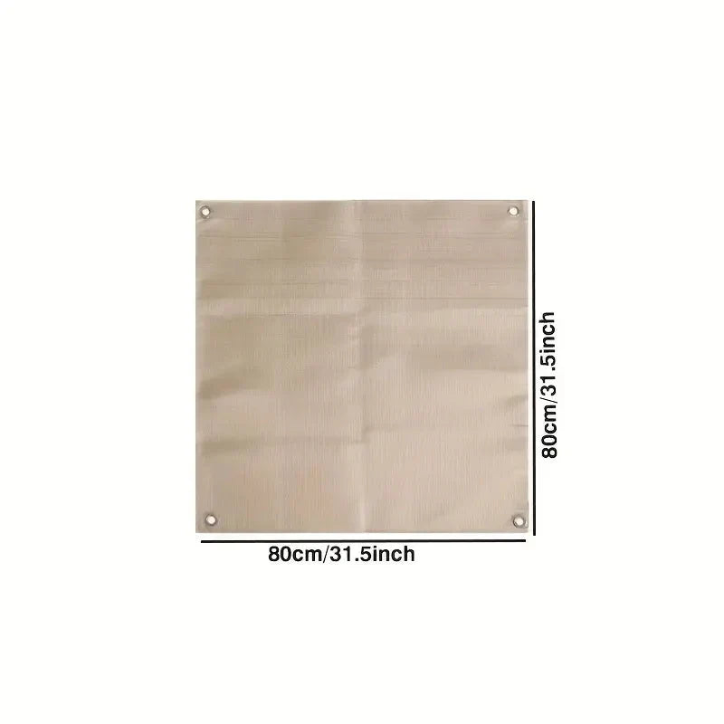 Fireproof BBQ and Fire Pit Mat, Heat Resistant to 800C