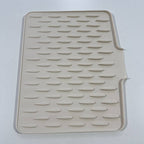 Silicone Dish Drying Mat and Heat-Resistant Worktop Protector
