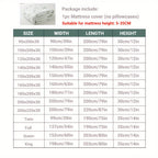 Cooling Bamboo Mattress Protector with 3D Air Layer