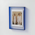 Clear Acrylic Photo Frame, Freestanding or Wall Hung, 5 Sizes