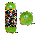 Plush Children's Sleeping Bag with Soft Animal Design
