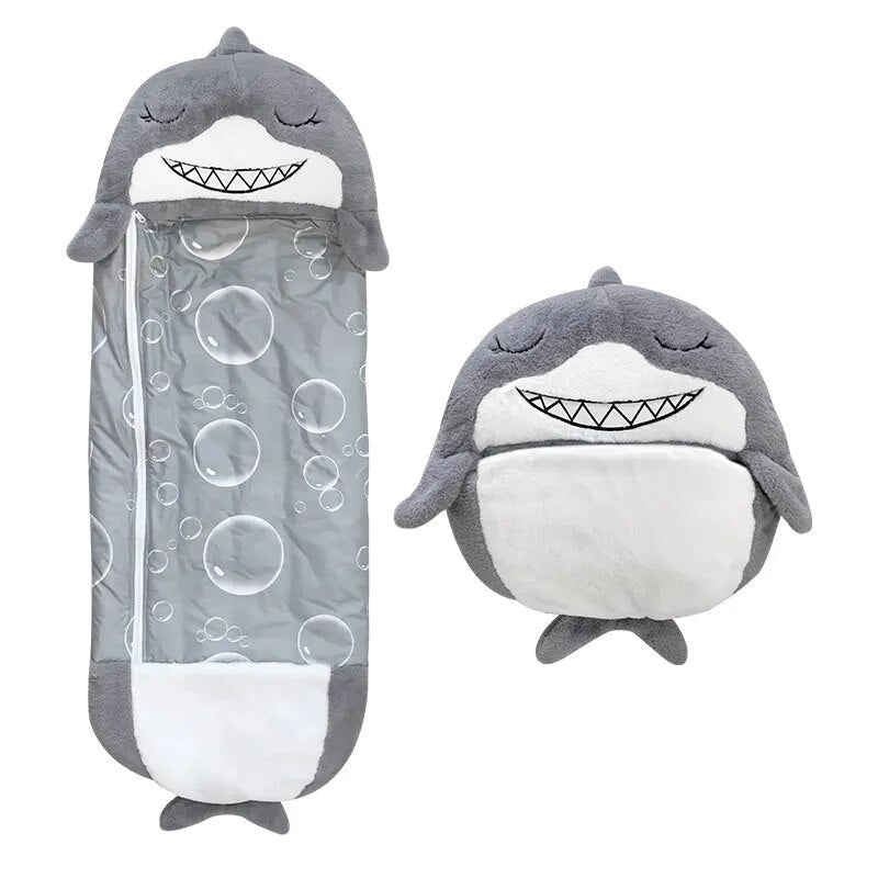 Plush Children's Sleeping Bag with Soft Animal Design