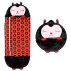 Plush Children's Sleeping Bag with Soft Animal Design