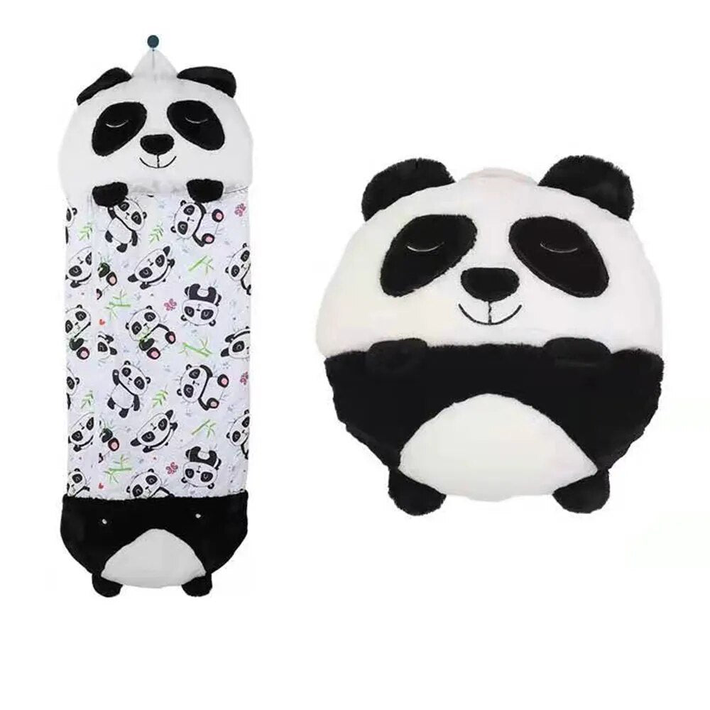 Plush Children's Sleeping Bag with Soft Animal Design
