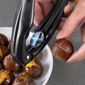 Stainless Steel Nutcracker with Non-Slip ABS Cross Grip