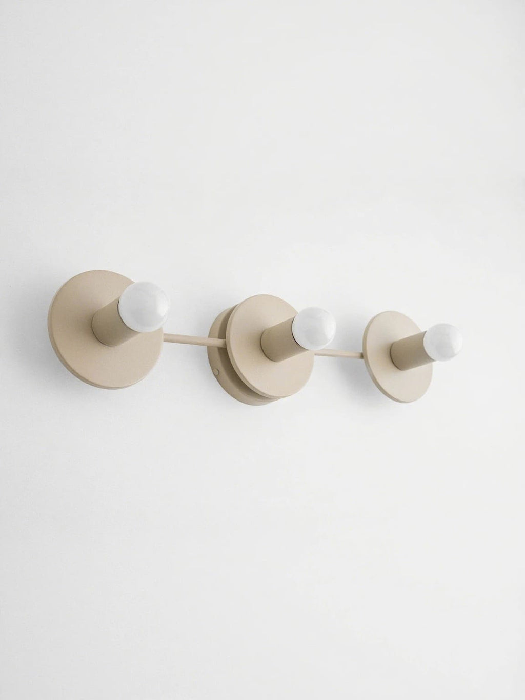 Minimalist 3-Light Wall Light, 55.9cm Wide, Eight Colours