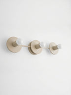 Minimalist 3-Light Wall Light, 55.9cm Wide, Eight Colours